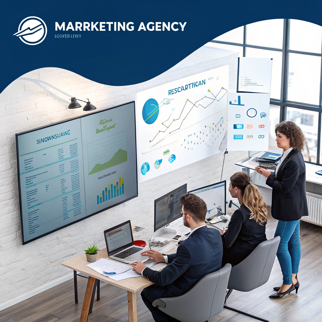 an image representing a professional marketing ag